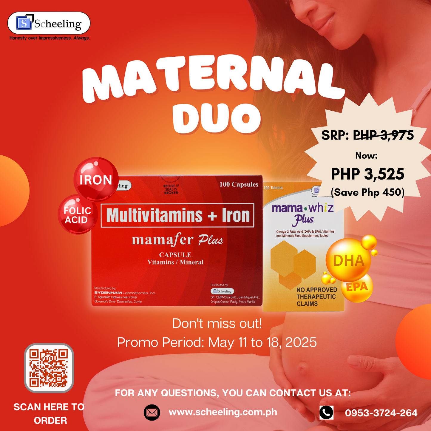 Maternal Duo: Mamafer Plus and Mamawhiz Plus