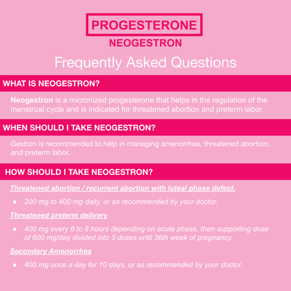 Neogestron Box of 100s | Prescription Drug