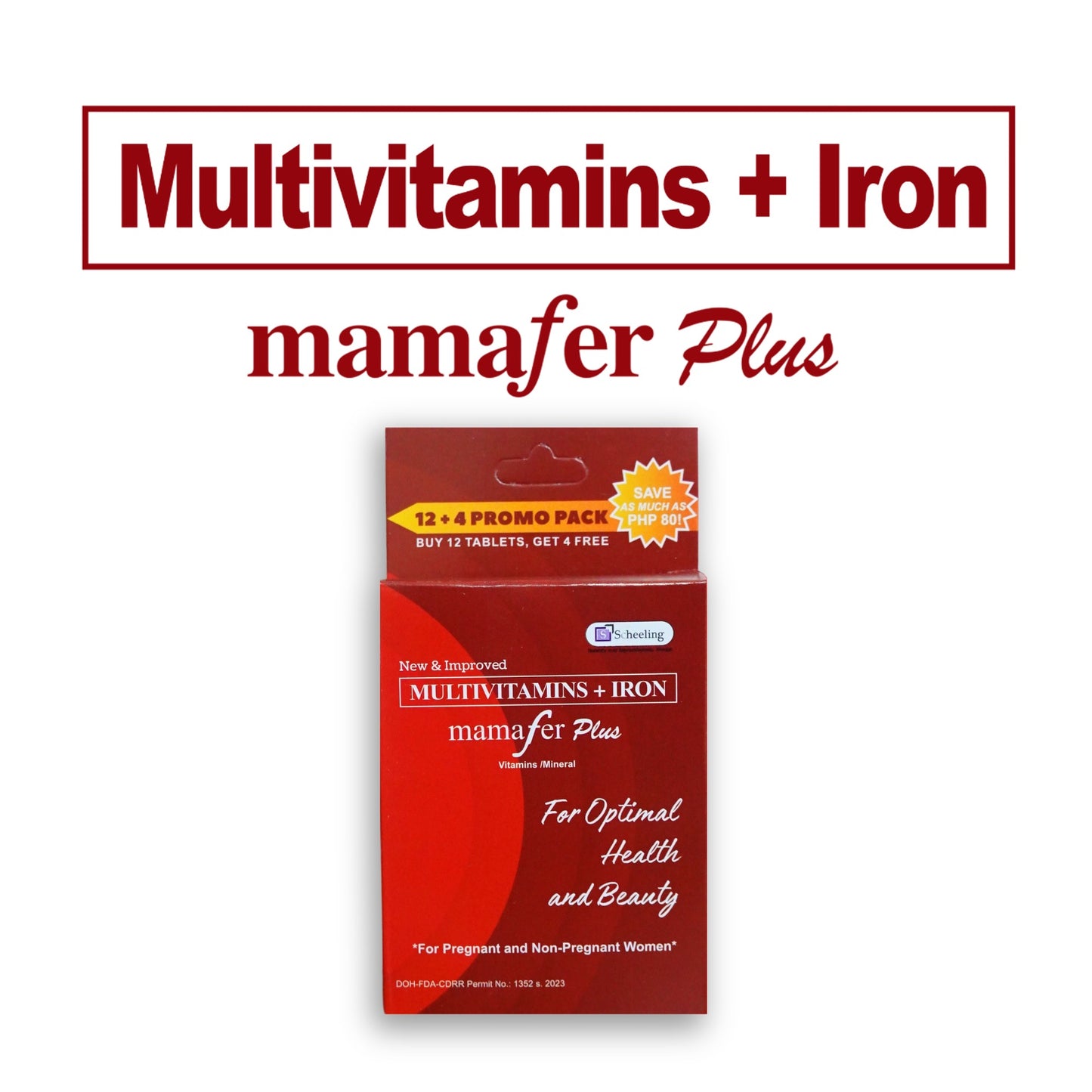 Mamafer Plus 12 + 4 Promo Pack (Limited Edition)