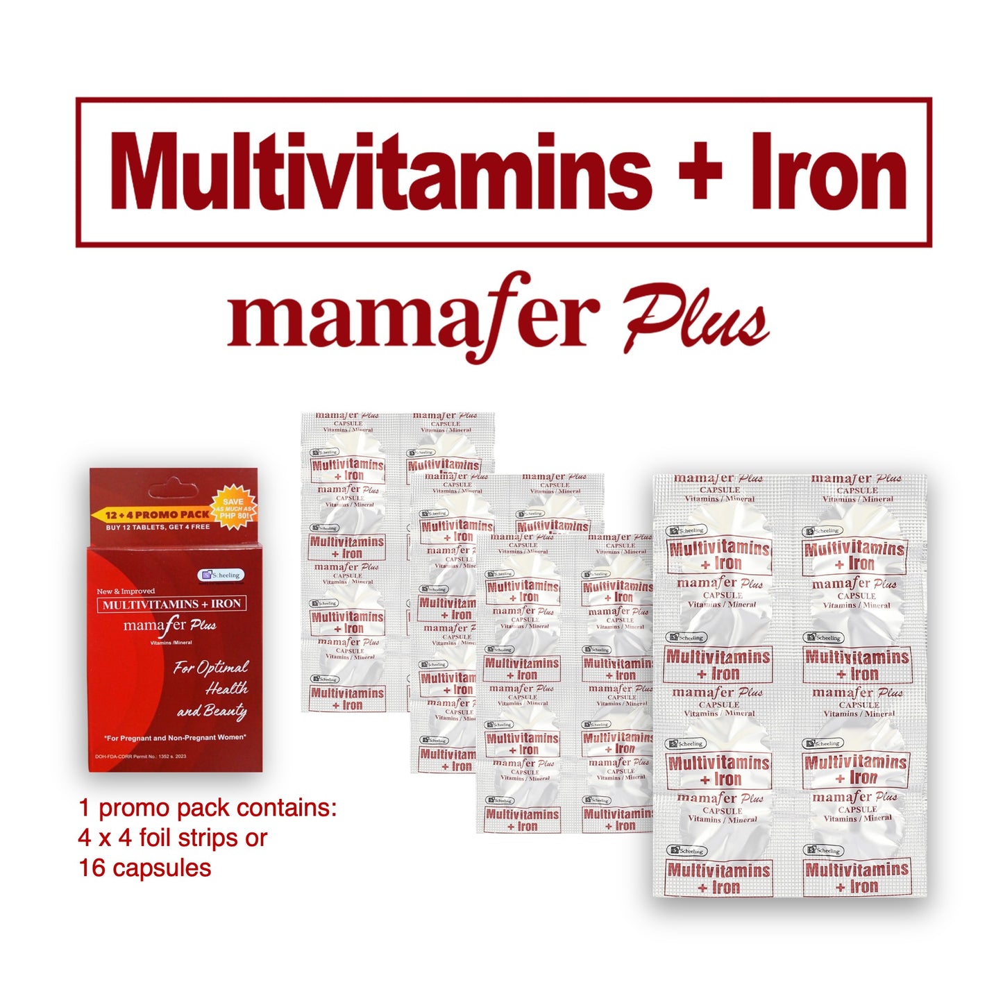 Mamafer Plus 12 + 4 Promo Pack (Limited Edition)