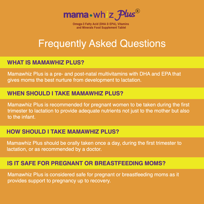 Mamawhiz Plus (with DHA and EPA) 30s