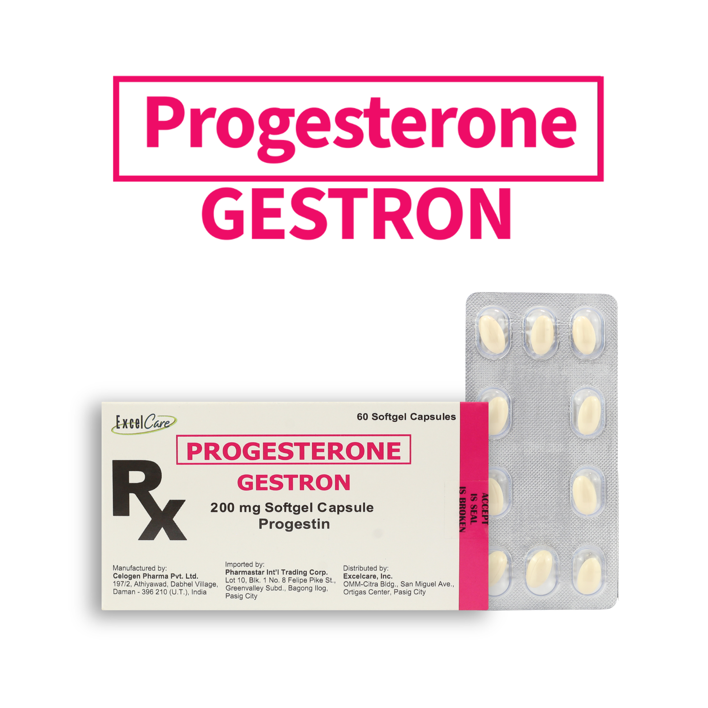 Gestron Box of 60s | Prescription Drug